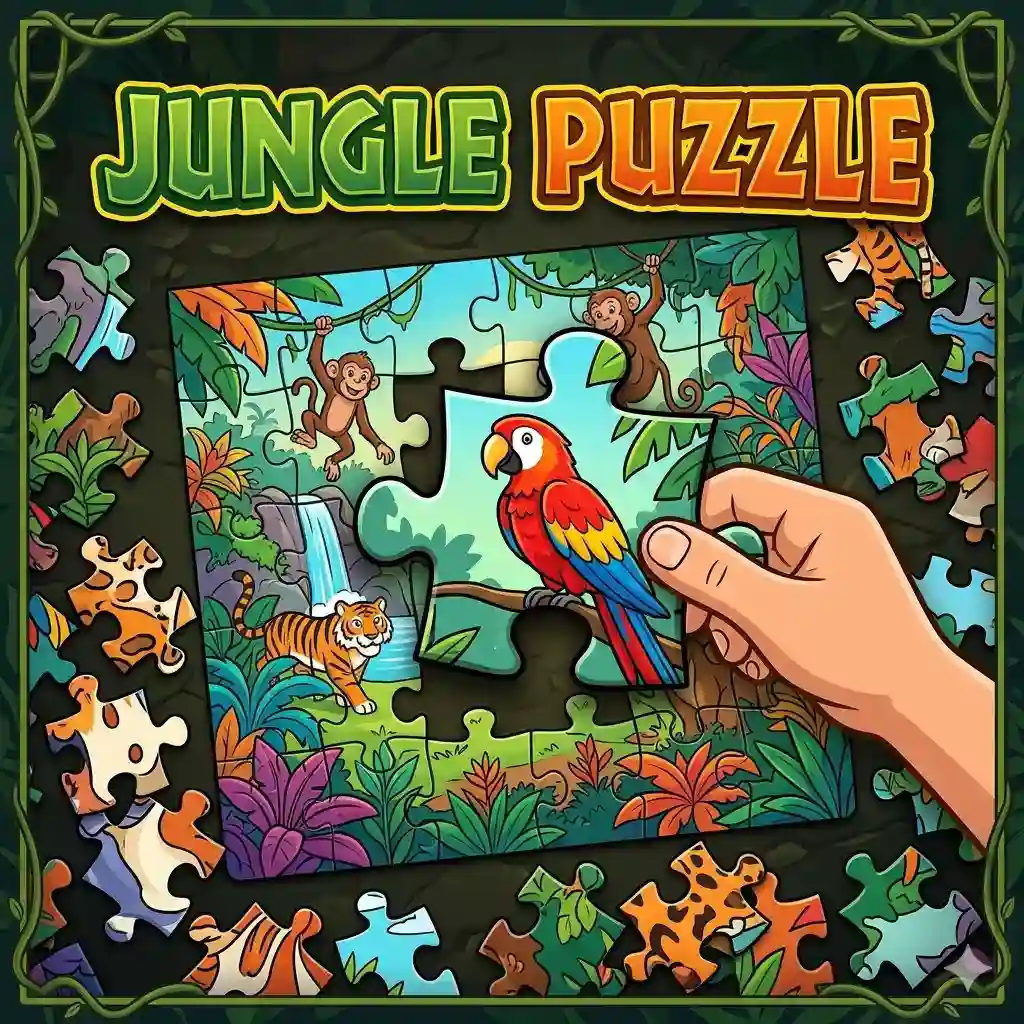 Jungle Puzzle — PlayPeps