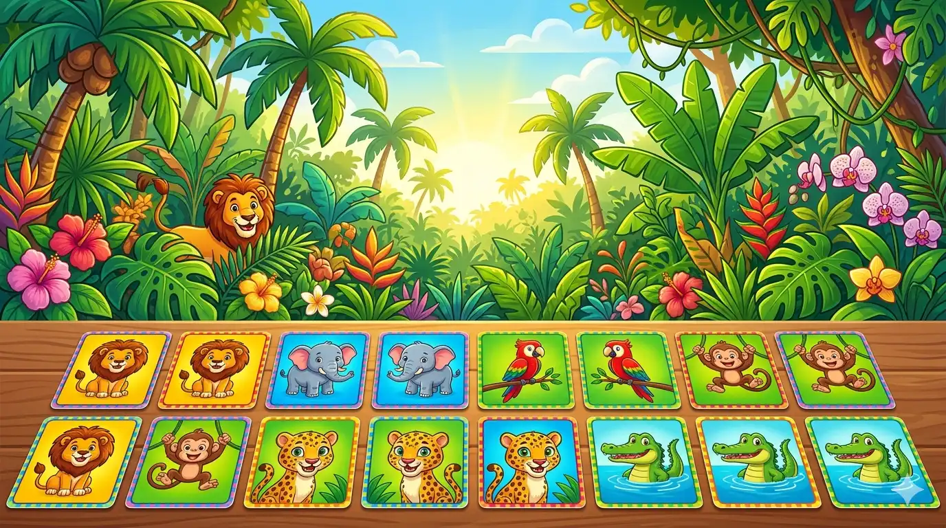 Memory Jungle — PlayPeps